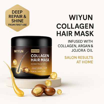 Wiyun Collagen Haarmaske mit Argan- und Jojobaöl