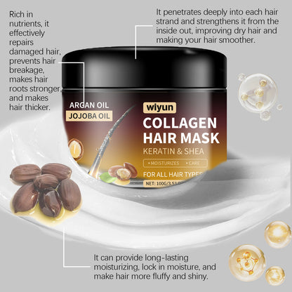 Wiyun Collagen Haarmaske mit Argan- und Jojobaöl